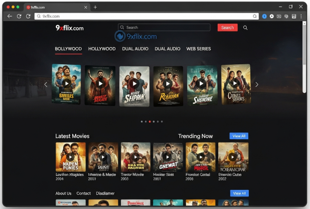 9xflix com homepage