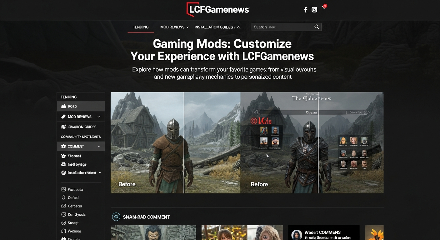 Gaming Mods LCFGamenews