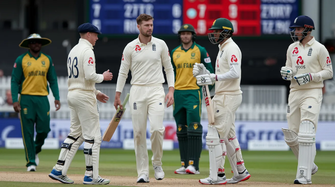 England Cricket Team vs South Africa National Cricket Team Match Scorecard