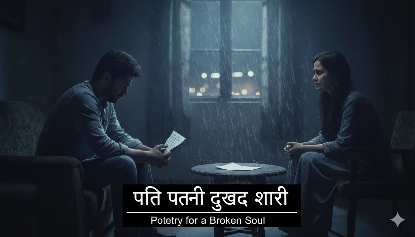 Husband Wife Sad Shayari
