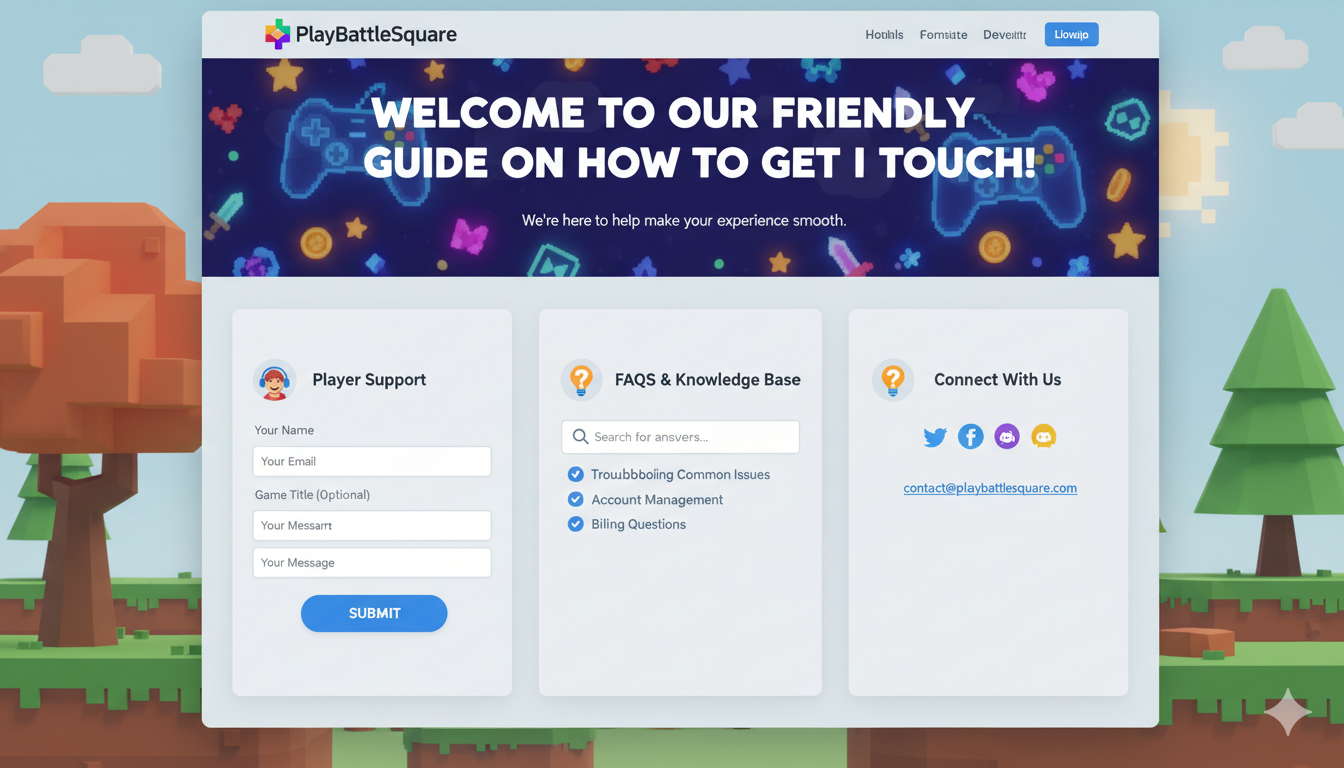 Get in Touch PlayBattleSquare