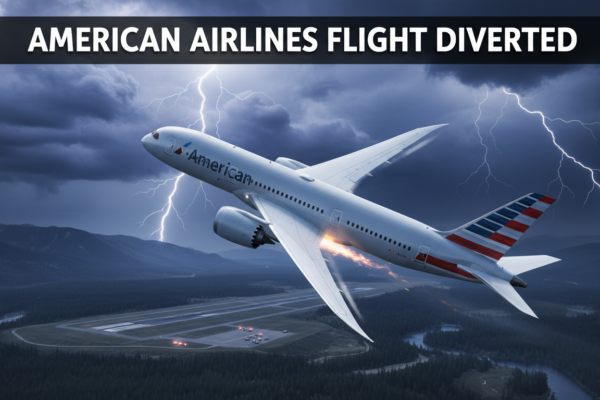 American Airlines Flight Diverted