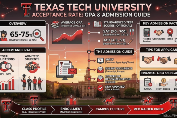 Texas Tech University Acceptance Rate