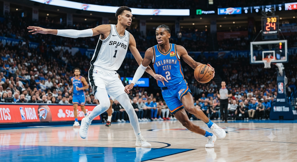 statistiques de match du joueur thunder d'oklahoma city – spurs